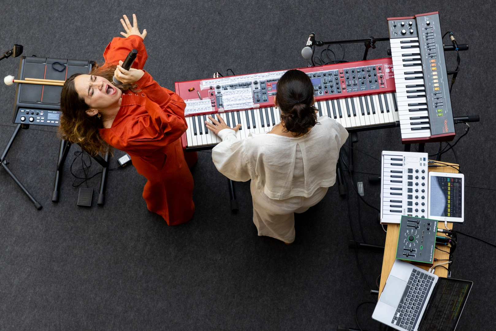 "La salamandra" and "Flors"