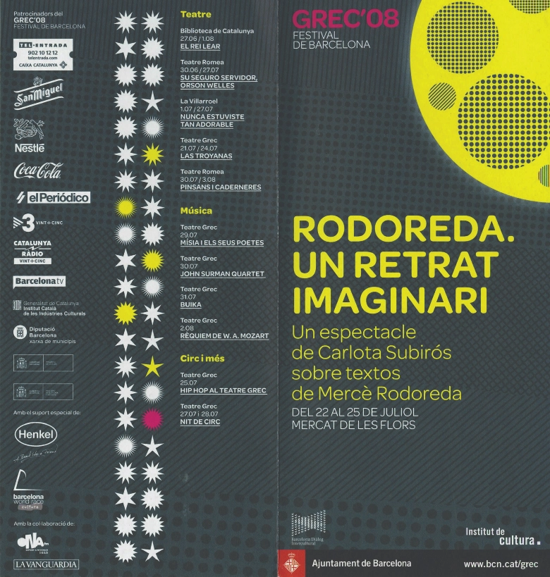 Rodoreda, retrat imaginari